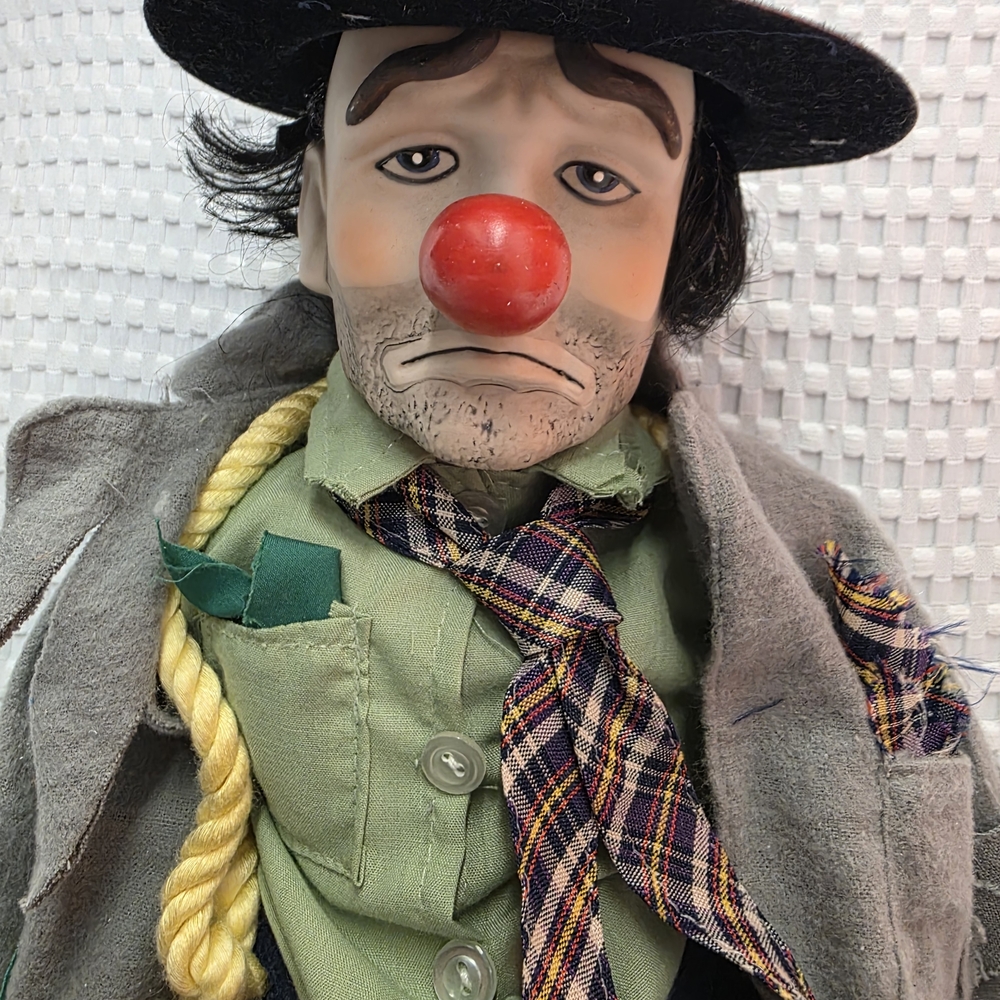 1986 Vintage Dynasty Doll Collection - Clyde The Hobo Clown - Picture 11 of 16